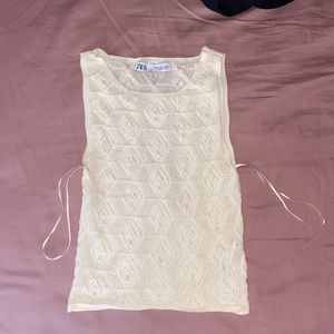 Zara Crochet Tank Top